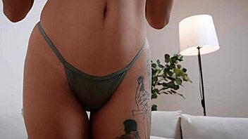 allison sweet's first casting turns into a quick fuck with cum in pussy