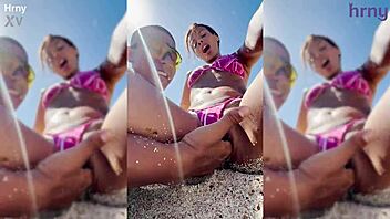 sexy latina girl fingered on beach durin spring break