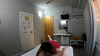 Masked Milf Macarena Rides Cowgirl Hard!