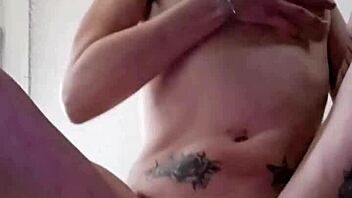 Emy Angel Gently Caresses Her Petite Pussy on Web Chat