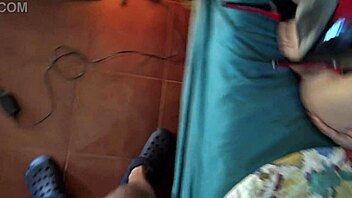 perverted stepmother wants stepson to watch her piss