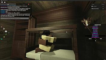 Fucking a Whore in Heat in Roblox Studio