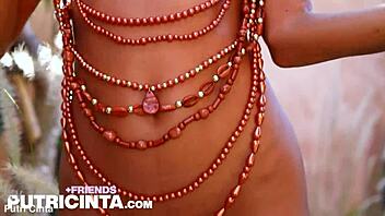 Tiny Slut Putri Cinta Exposes Smooth Tiny Pussy Boldly