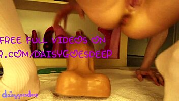 prolapse lovers, this is crazy anal assfucking with gaping and toys for solo fun 😍