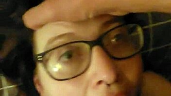 i tied down my cute brunette girlfriend for some intense bedroom domination