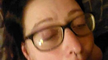 i tied down my cute brunette girlfriend for some intense bedroom domination