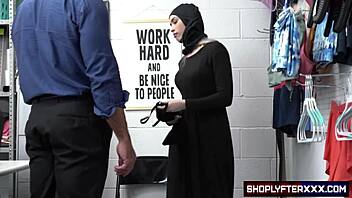 I can't believe shoplyfterxxx has delilah day caught shoplifting, officer justin magnum confronts her in the back with footage!