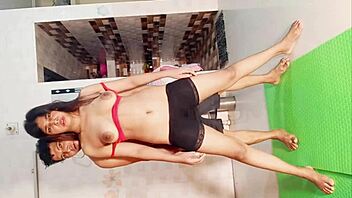 Slut rides cock deep in tight pussy