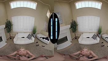 New neighbor Cherry Kiss is lonely housewife wanting to fuck