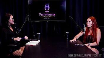 carla santos and bia hot in best moments of podcast, with handjob and orgasm