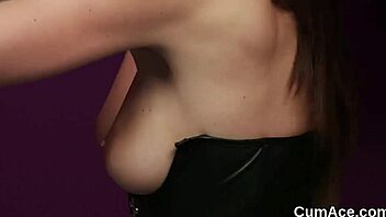 Unusual Honey Swallows Cum Shot on Face