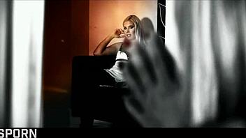 two blonde girls enjoy romantic fun with toys