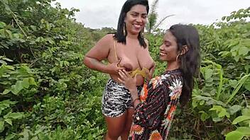 Caught fucking couple in woods continued