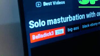 Belladicckk Masturbates for Client on Video Call 😏