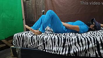 Sexy Mother-In-Law Airs Out Her Hot Pussy Smell While Waiting In Bed To Go To Work As A Nurse Homemade Porn Free