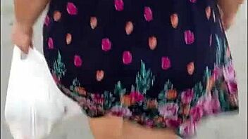 ลาตินา MILF BBW แสดงก้นใหญ่กลางแจ้ง เย็ดก้นตบแรง