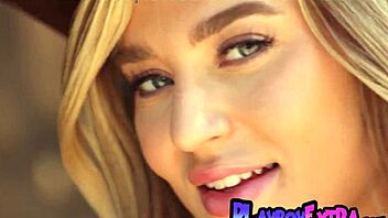 Blake Blossom Flashes Natural Tits While Riding Naked