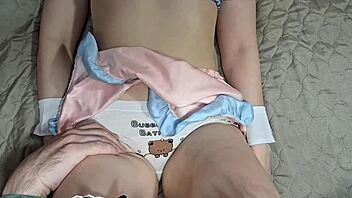 Doll Girl Tries Sex and Caresses