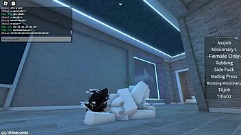 Naughty Girls Play in Roblox.