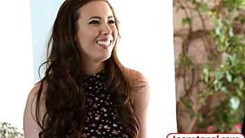 Teen Casey Calvert anal fucked by stepbrother