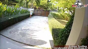 Skinny German Teen Fucked POV On Holiday