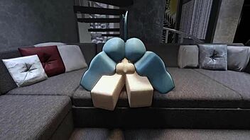 havin rough roblox sex wit hot demon, ridin cowgirl, assfuckin, creampie, cum in mouth