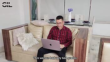 Rough Sex With Ebony Teacher Salome Gil For Passing Semester