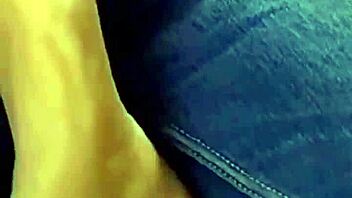 Licking Her Feet in Public Humiliation Fantasy Outdoors