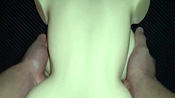 Sally begs for anal doggy, but I creampie her ass instead