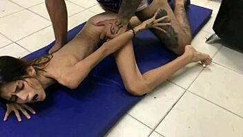 Beautiful Latina Has First Time Sex at Home