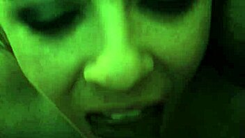 white girl sucks indian cock and takes cum in mouth