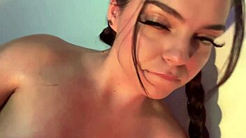 Young Colombian Girlfriend Masturbates And Cums