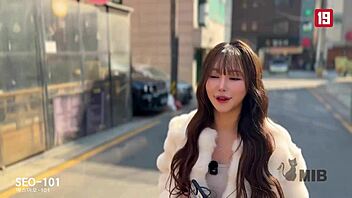 Busty korean girl's submission contrasts her beauty