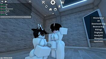 Naughty Girls Play in Roblox.