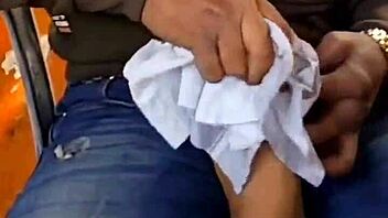 Licking Her Feet in Public Humiliation Fantasy Outdoors