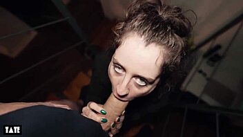 Next Door Girl Swallows Every Drop From Big Cock