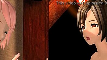 Megurine Luka and Meiko in Magnet Project Diva Nude Mod