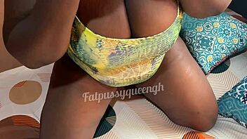 Ebony BBW Stepmom, You're Caught Fucking Your Stepson In The Motel!