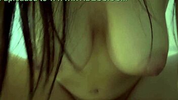 friend's girlfriend with natural big boobs rides my cock in pov view