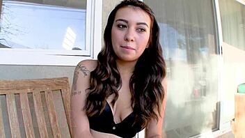 i give kat dior big dick pov blowjob and swallow cum load