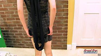 Busty Blonde Faiths Hope And Skinny Ginger Katie Walls Share Juicy Boner