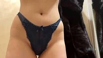 extreme public masturbate with fingering pussy using vibrator, close up on that fat teen 18+ outdoors