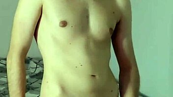 Amateur Masturbates To Orgasm And Cums On Webcam In Bedroom