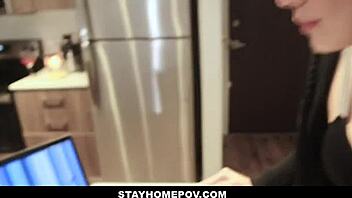 Pranking and fucking my fat ass step sister