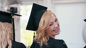 5 PhD Milf Pussies vs 1 Homeschooled Dick - Adira Allure Charlie Forde Bunny Madison Kai Jaxon Madison Blaze Jena Larose