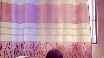 Big ebony woman enjoys solo pleasure softly