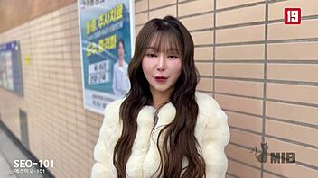 Busty korean girl's submission contrasts her beauty