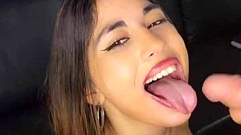 Latina Teen Sucks Boss's Cock Hard, Ending With Facial In Amateur Scene
