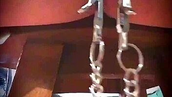 Big Pink Pussy Lips Stretched With Weights?