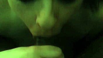 white girl sucks indian cock and takes cum in mouth